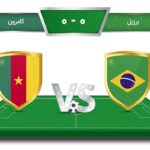 وکتور مسابقه جام جهانی 2022 قطر مسابقه کامرون و برزیل