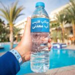 فایل لایه باز مجموعه موکاپ فارسی بطری آب معدنی