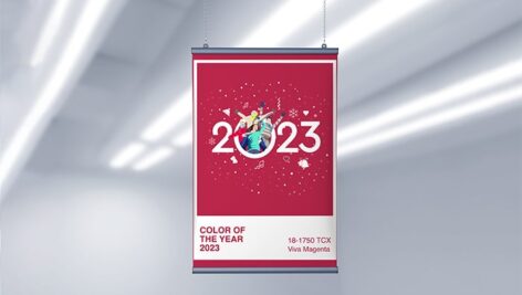 وکتور مجموعه بنر سال 2023 و کریسمس با رنگ سال 2023