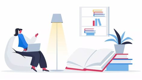 موشن گرافیک مجموعه کاراکتر با مفهوم آموزش