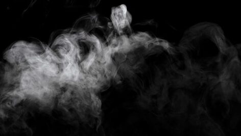تصویر پس زمینه طرح دود سفید