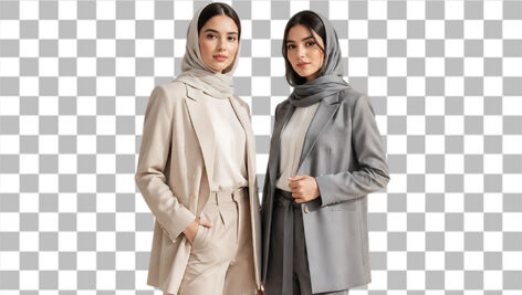 تصویر PNG دختر ایرانی مدل طرح تبلیغ بوتیک لباس زنانه