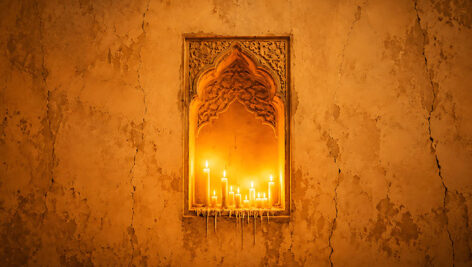 تصویر شمع طرح شام غریبان