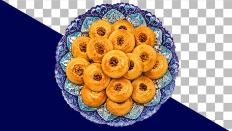 تصویر PNG نان خرمایی